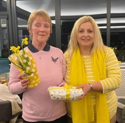 Mary Knott and Lady Captain Karen Edgar