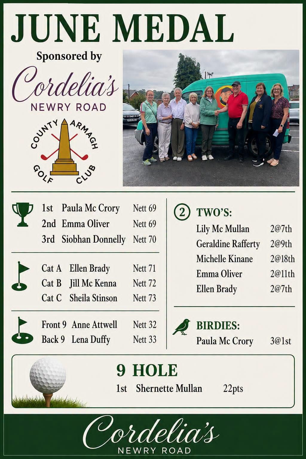 Ladies June Medal