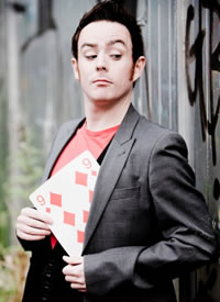 Award winning and Internationally acclaimed Magician, Caolan McBride